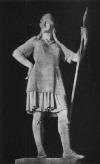 BRYNHILD<BR>
From the statue by Bissen<BR>
Photograph by Vilhelm Tryde
