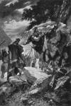 THE DEATH OF SIEGFRIED<BR>
<I>From the painting by F. Leeke. By Permission of Franz Hanfstaengl</I>